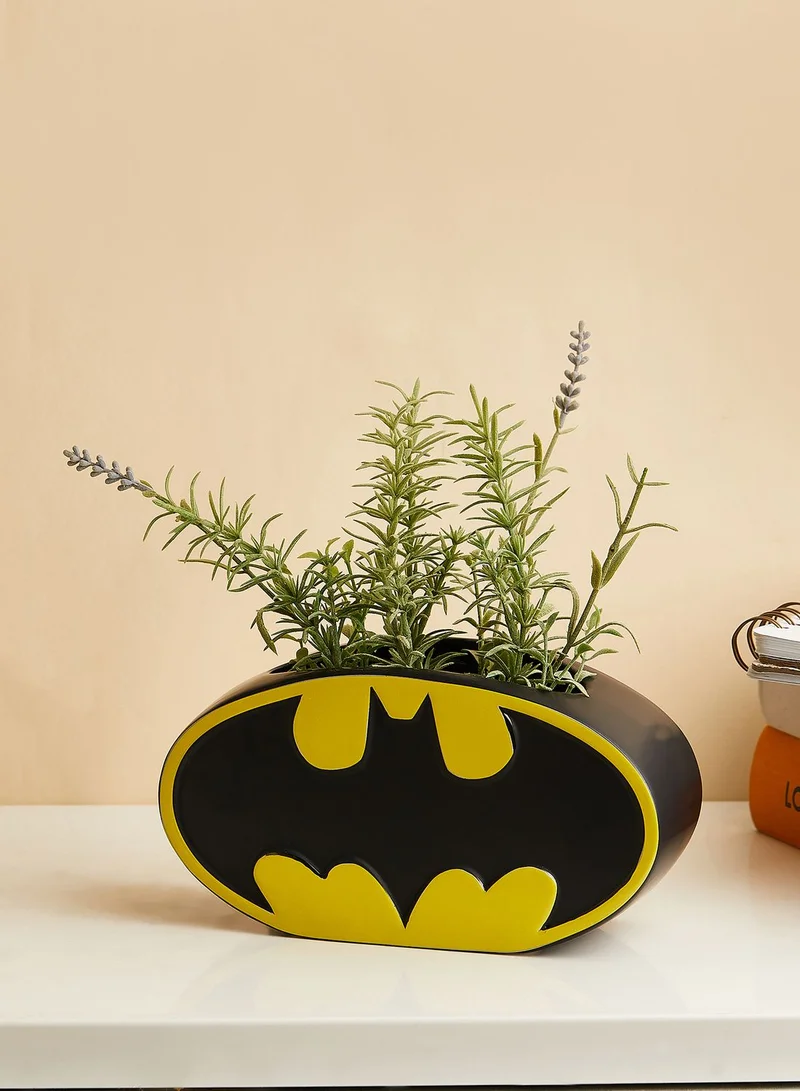 Half Moon Bay Batman Logo Planter