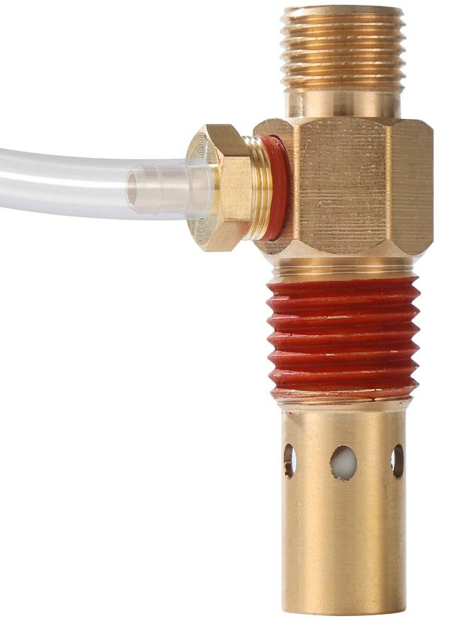 SUNROAD Air Compressor Replacement Parts SUNROAD Brass 11/16" comp x 1/2 Inch MNPT Compressor in Tank Check Valve Kit with Three Different Unloader Tube Fittings 20 SCFM 4 piece - Image 3