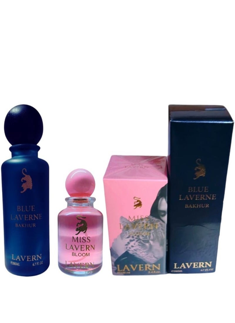 LAVERN Lavern Miss Bloom and Blue Bakhur EDP  - Image 3