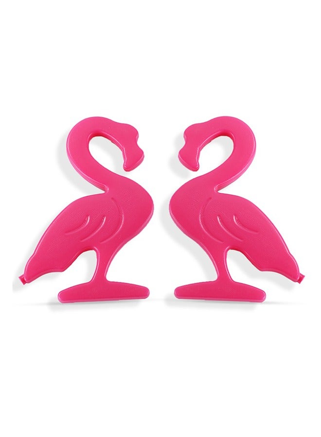 Sunveno Insulated Lunch Bag With Thermo Box And 4 Pieces Flamingo Ice Pack Set - Pink - Image 4