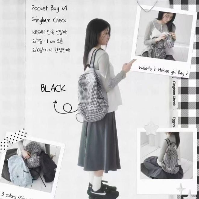 Foldable Lightweight Waterproof Casual Backpack - Image 1