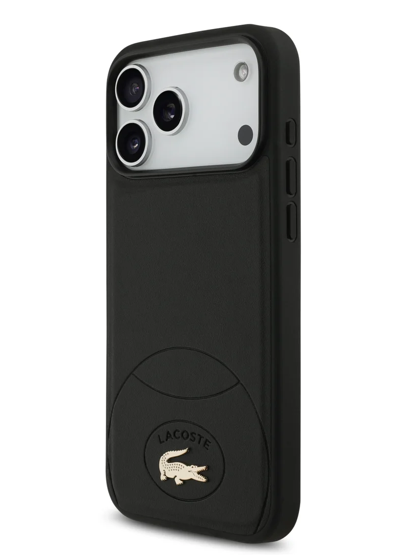 Lacoste iPhone 18 Pro Max MagSafe Case PU Leather Bliss Hard Case