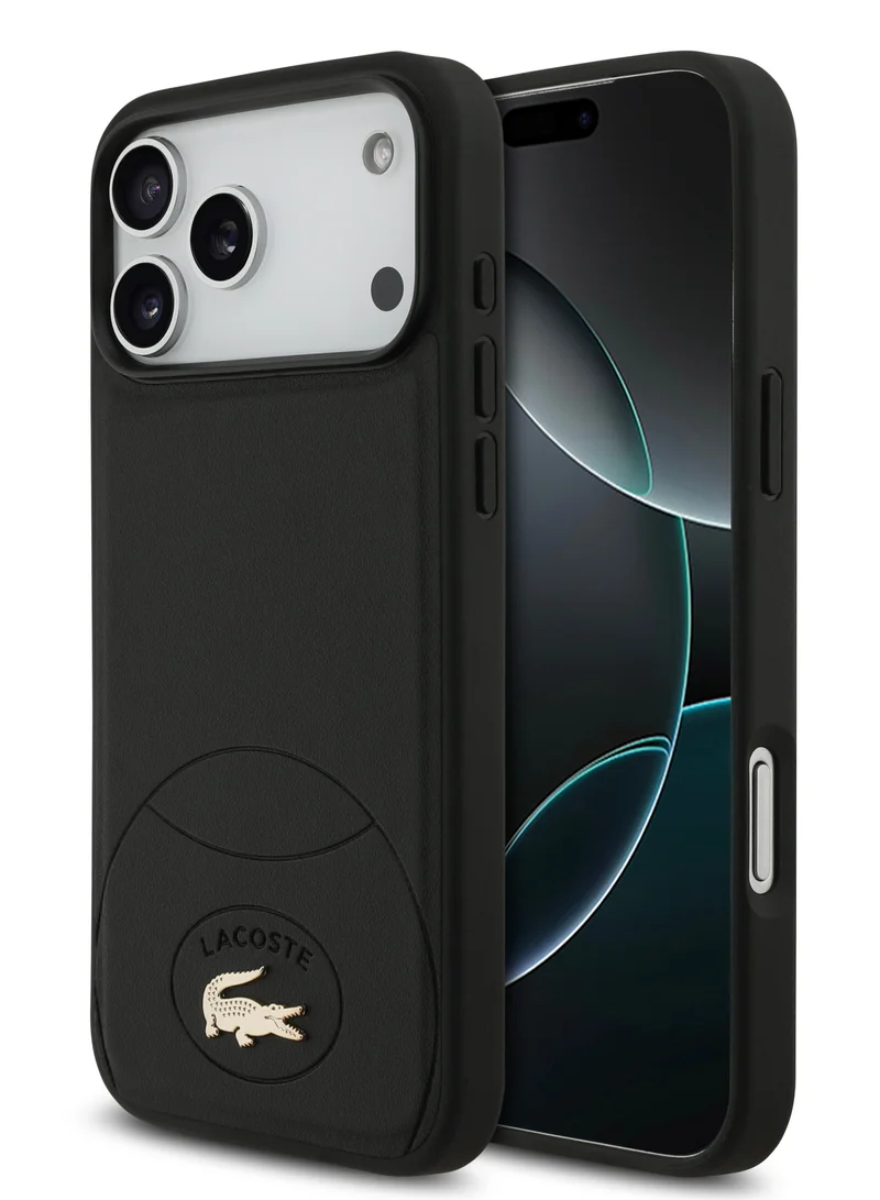 Lacoste iPhone 18 Pro Max MagSafe Case PU Leather Bliss Hard Case