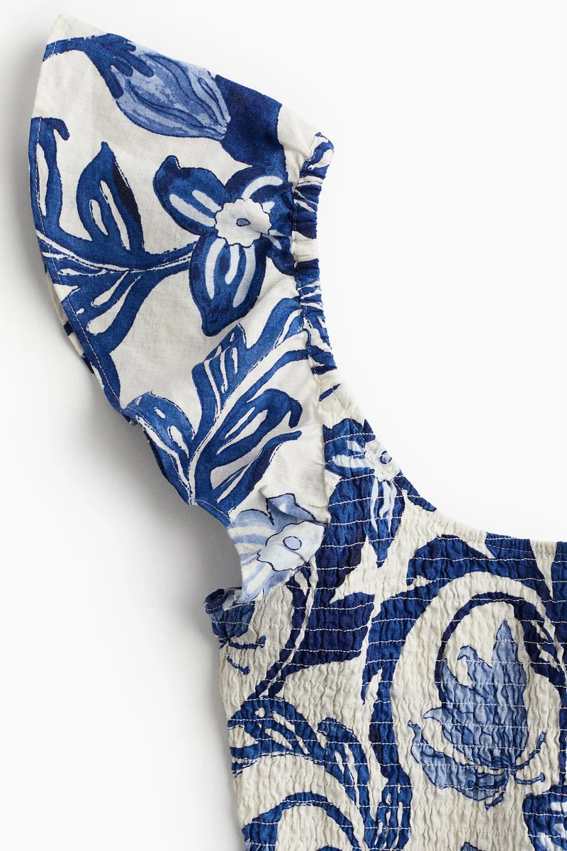 H&M Smocked cropped top