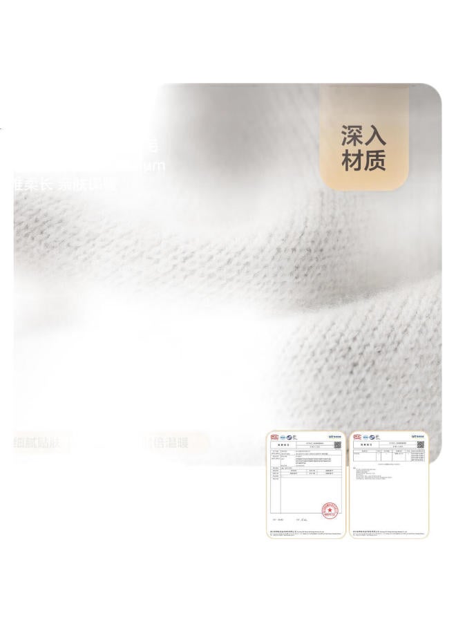 Jiumu Pure Wool Scarf For Women, Autumn And Winter Ladies' Warm Neck Warmer, Birthday Christmas Qixi Gift For Women, Gift Box Set - Image 3