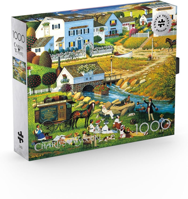 Buffalo Games ألعاب بوفالو - تشارلز ويسوكي - كلب آل باكرفيلز - 1000 قطعة لغز للبالغين - لغز تحدي مثالي لليالي الألعاب - الحجم النهائي هو 26.75 × 19.75 - Image 1