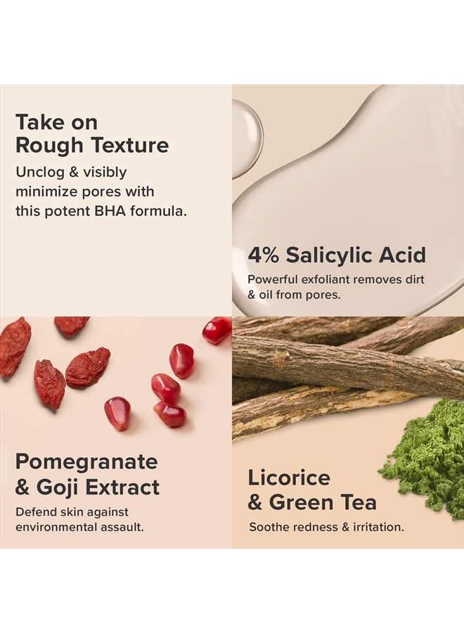 PAULA'S CHOICE RESIST Advanced Pore Refining Treatment 4% BHA Serum, Salicylic Acid & Green Tea, Anti-Aging Exfoliant for Oily Skin, 1 Ounce - Image 3