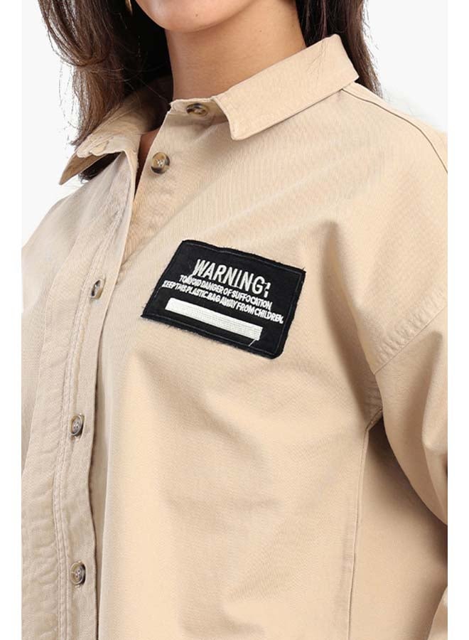 Carina Long Sleeve Shirt With Print - Image 4