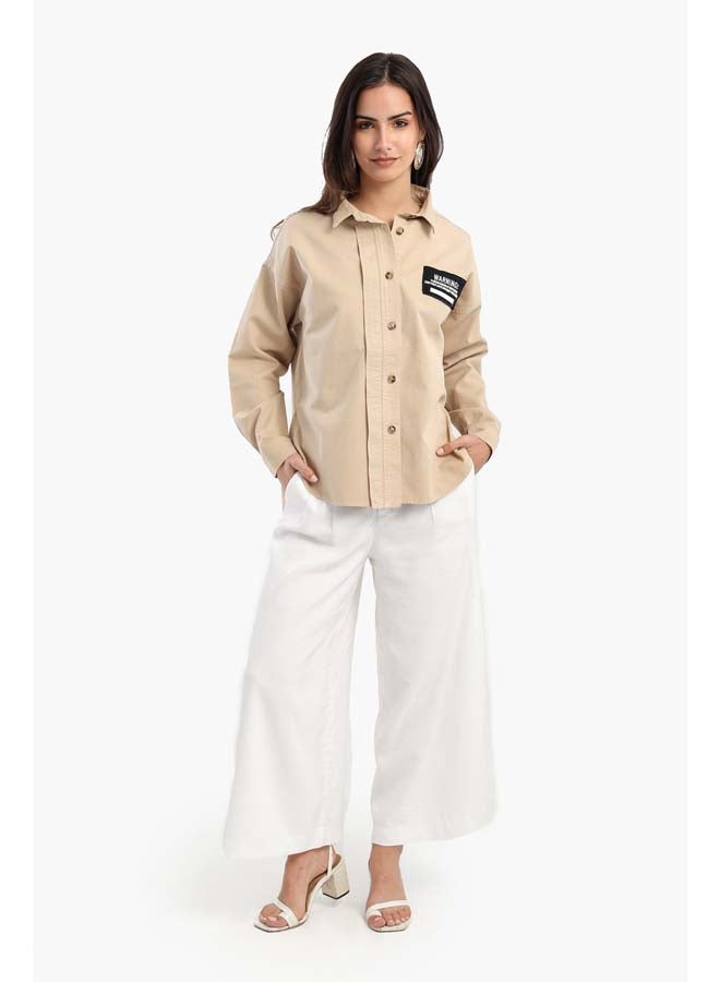 Carina Long Sleeve Shirt With Print - Image 5