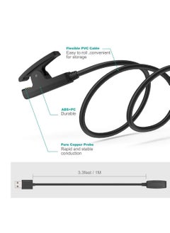 Generic Charging Cable Data Clip Cradle Charger 5V Compatible with Forerunner 235 630 230 735XT 35/30 Watch for Vivomove HR/Approach S20  - Image 4