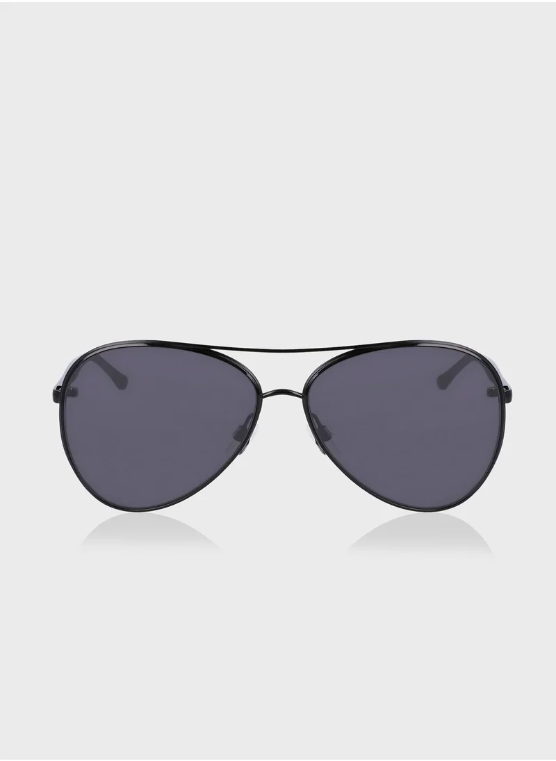 Donna Karan Aviator Sunglasses