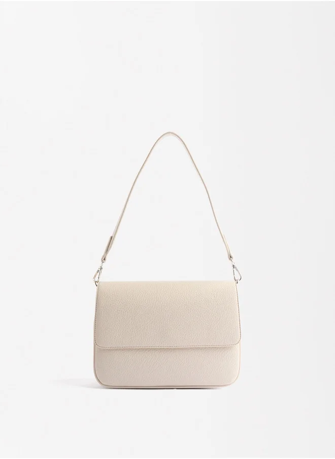 PARFOIS Crossbag With Flap Closure