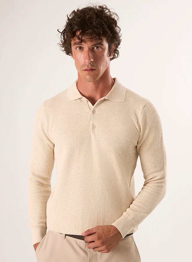 فيليكس هاردي كنزة بياقة بولو وأزرار