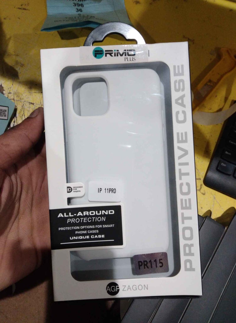 Protective Case Cover For Apple iPhone 11 Pro White - Image 2