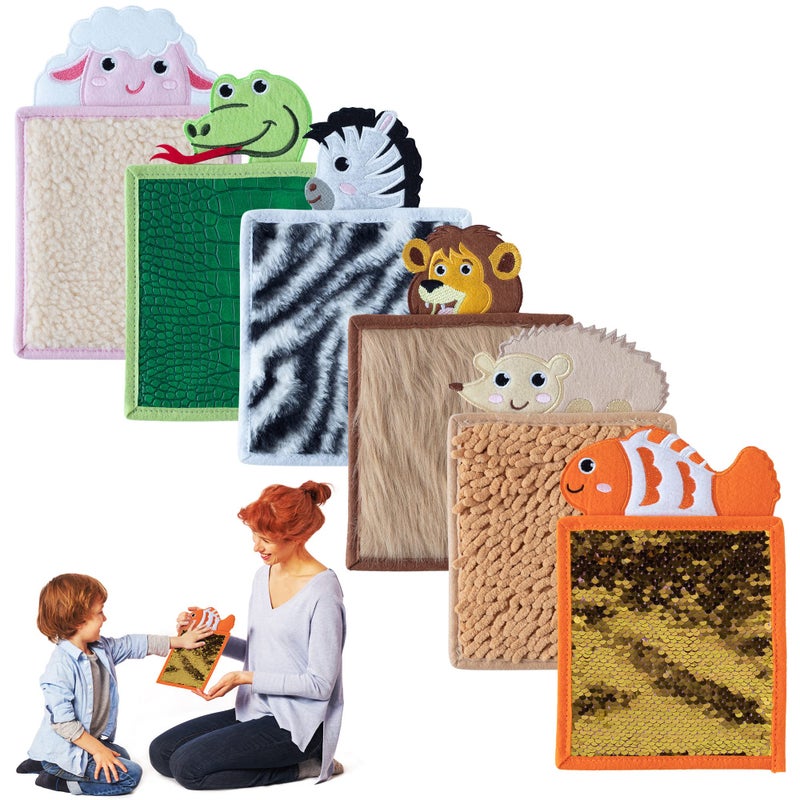 ODOXIA Sensory Mats for Autistic Children | Sensory Tiles for Kids | Sensory Wall Panel | Sensory Mats (Animals) | Sensory Toys | Sensory Room Equipment | Sensory Disorder Toys for Tactile Play - Image 1