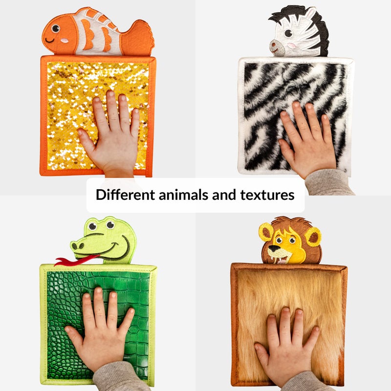 ODOXIA Sensory Mats for Autistic Children | Sensory Tiles for Kids | Sensory Wall Panel | Sensory Mats (Animals) | Sensory Toys | Sensory Room Equipment | Sensory Disorder Toys for Tactile Play - Image 4