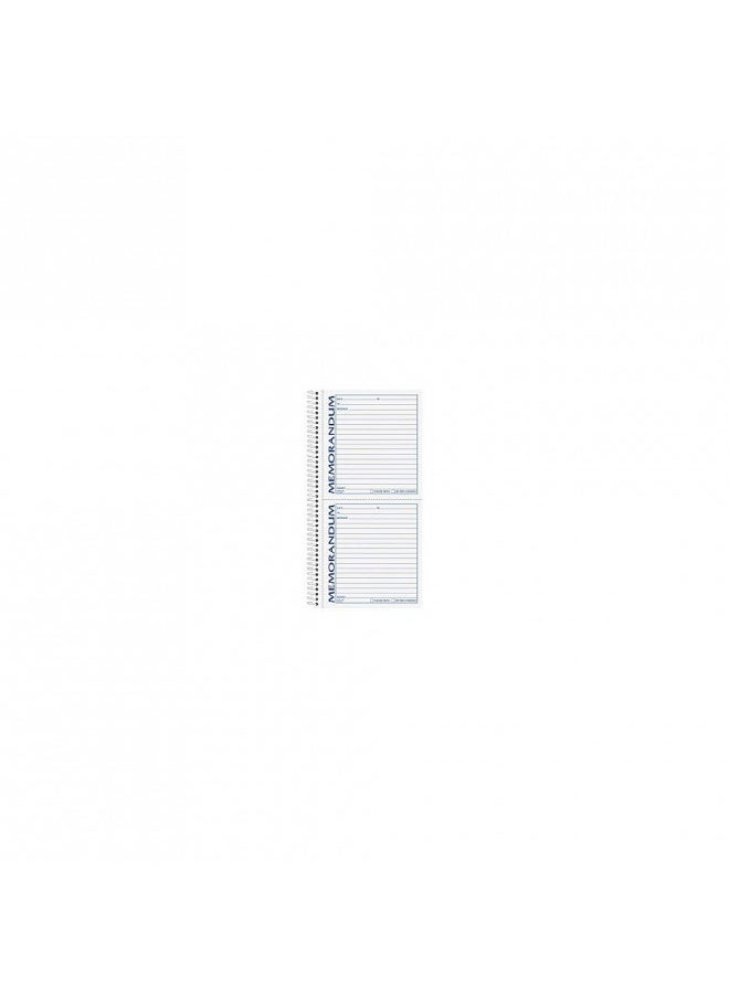 TOPS Memorandum Forms Book, 2-Part, Carbonless, 2 Memos per Page, 100 Sets per Book (4150) - pzsku/Z01929672327FBC5FCC73Z/45/_/1731077965/95d604dd-cbef-43ec-a70d-dbac2c4fd9b7