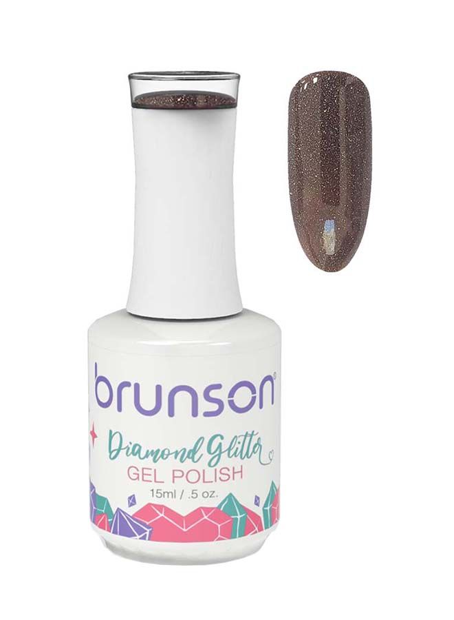 brunson Diamond Glitter Gel Nail Polish Soak Off UV LED Nail Gel Nail Art Varnish Sparkly Shiny Gel Nail Polish BDGG019 - Image 1