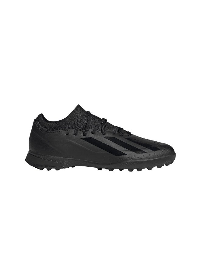 Adidas adidas X Crazyfast.3 Tf J Black Football Shoes 10K  - Image 1