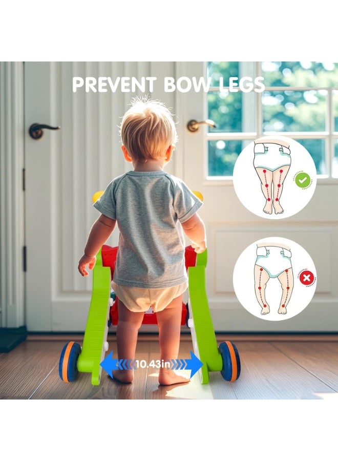 مشاية تعلم للأطفال ومركز أنشطة 5 في 1 – تتحول إلى سكوتر، دراجة، وطاولة لعب - Image 2