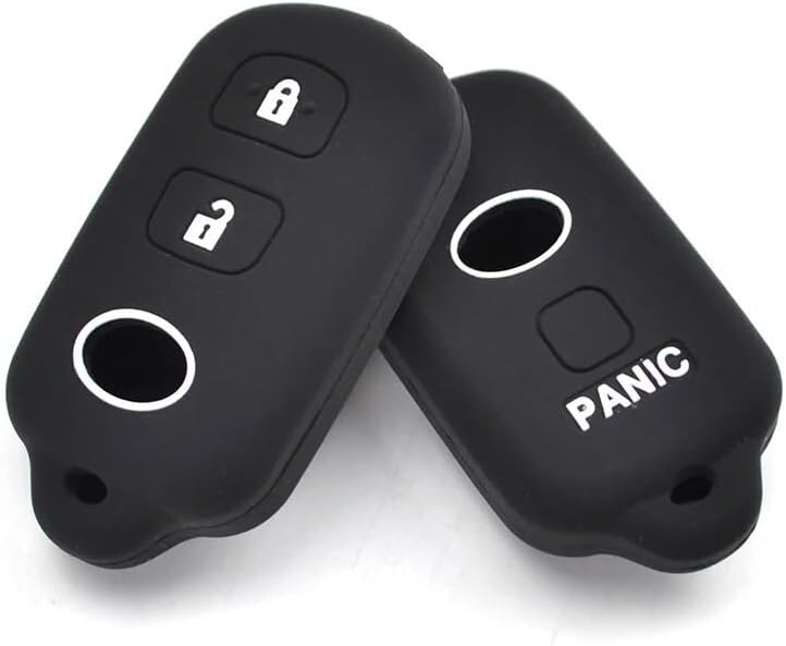 QASULER Silicone Key Case Cover for Toyota - Image 4
