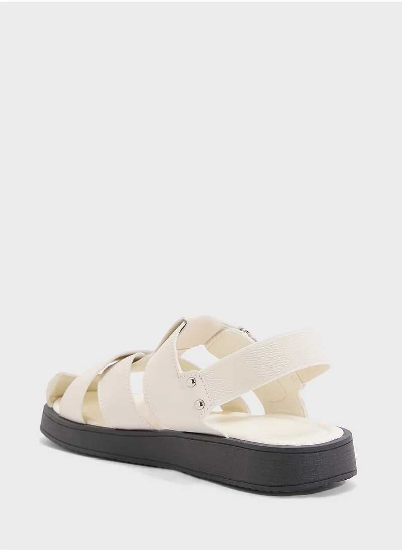 جينجر Fisherman Flat Sandal