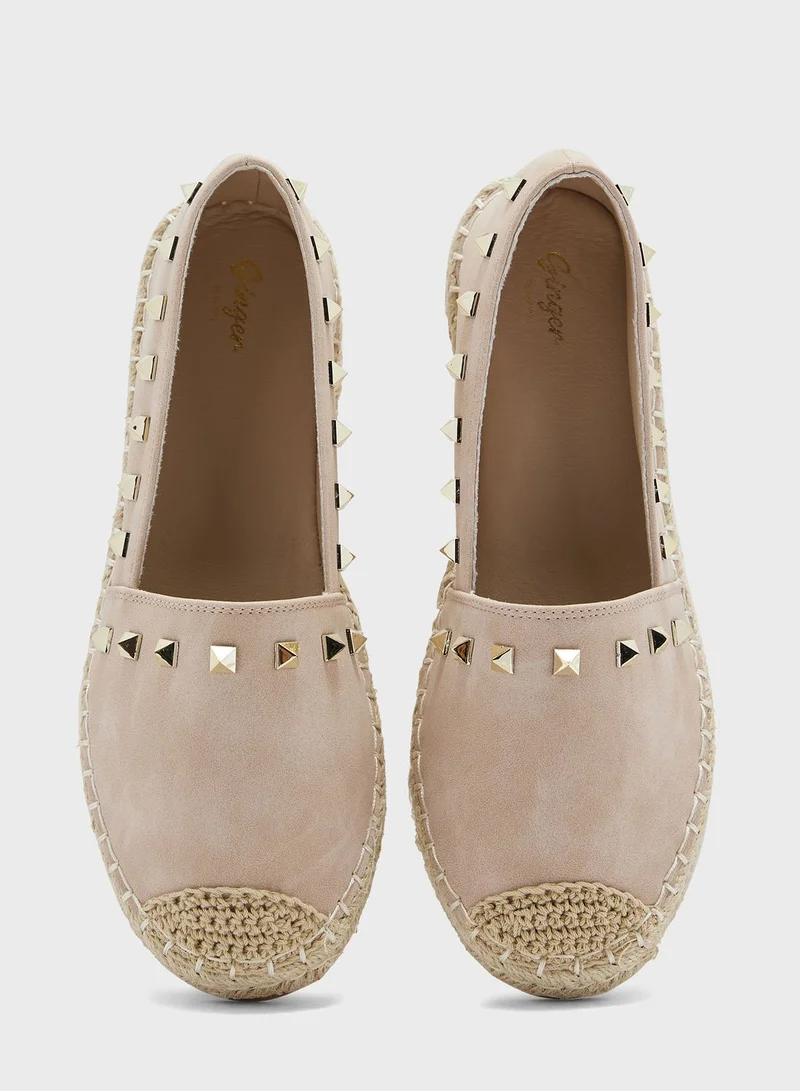 Ginger Studded Detail Espadrille