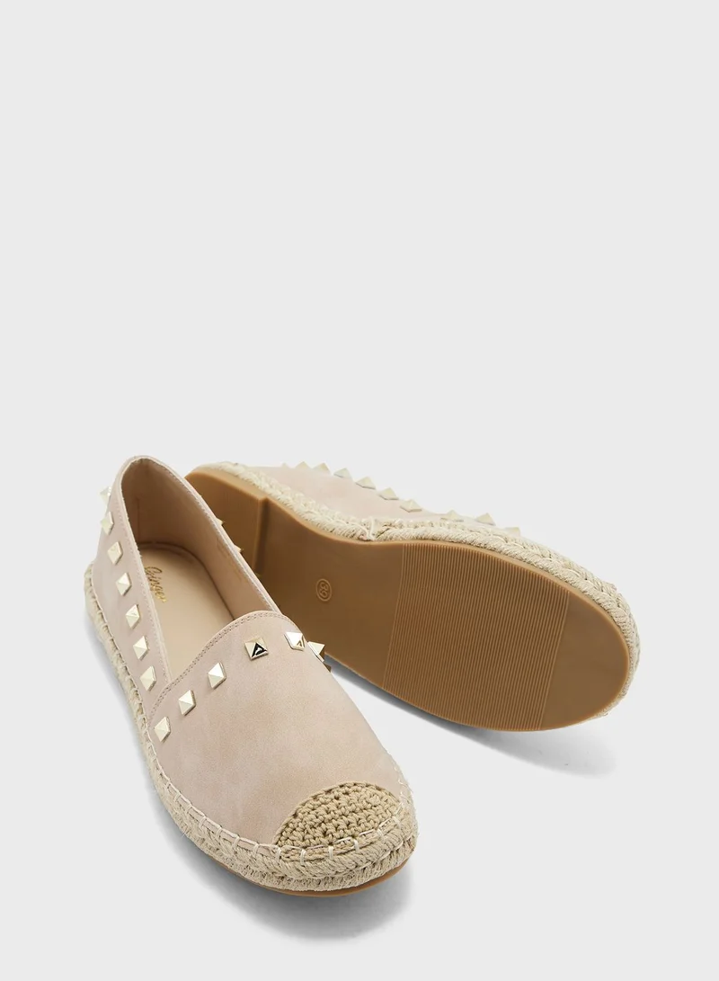 Ginger Studded Detail Espadrille