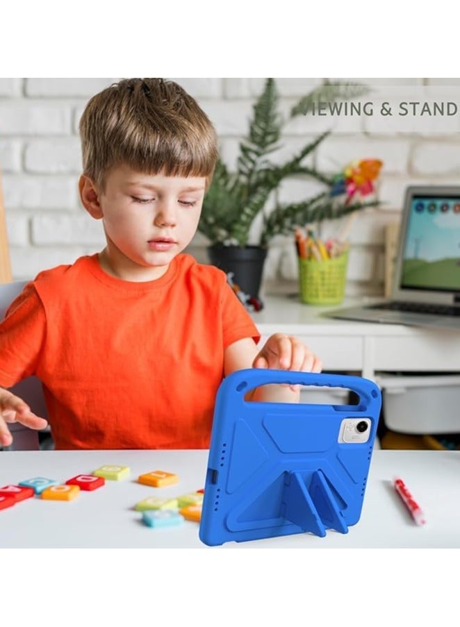 VKL Kids Case Compatible with Honor Pad X9a 11.5 inch 2025 Released,Lightweight EVA Kid Friendly Shockproof Protective Handle Stand Heavy Duty Cover (Blue) - Image 5