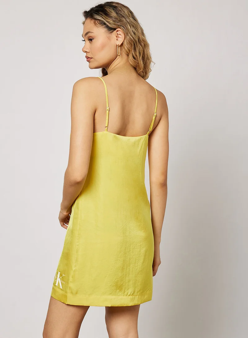 Calvin Klein Jeans Monogram Cami Dress