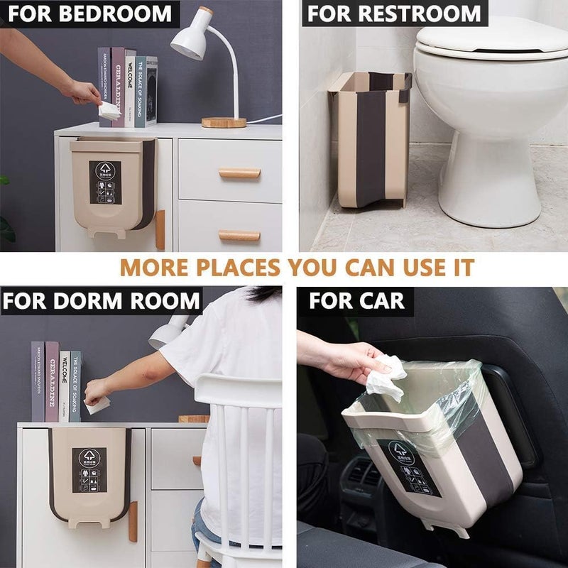 Verreal Hanging Kitchen Trash Can - Image 4
