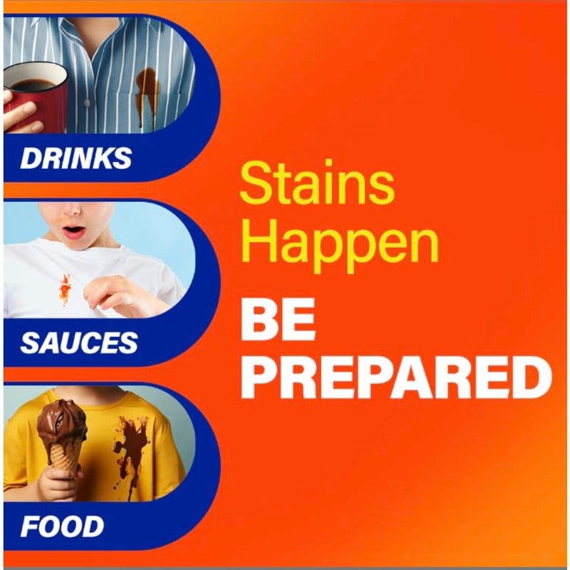 Pen Stain Remover for Clothes, To Go Pen, Instant Stain Remover Pen and Spot Cleaner, Portable and Travel-Friendly, Works on Food and Drink Stains, Fits in Purses and Bags, 3 Count Pack of 2 - Image 5