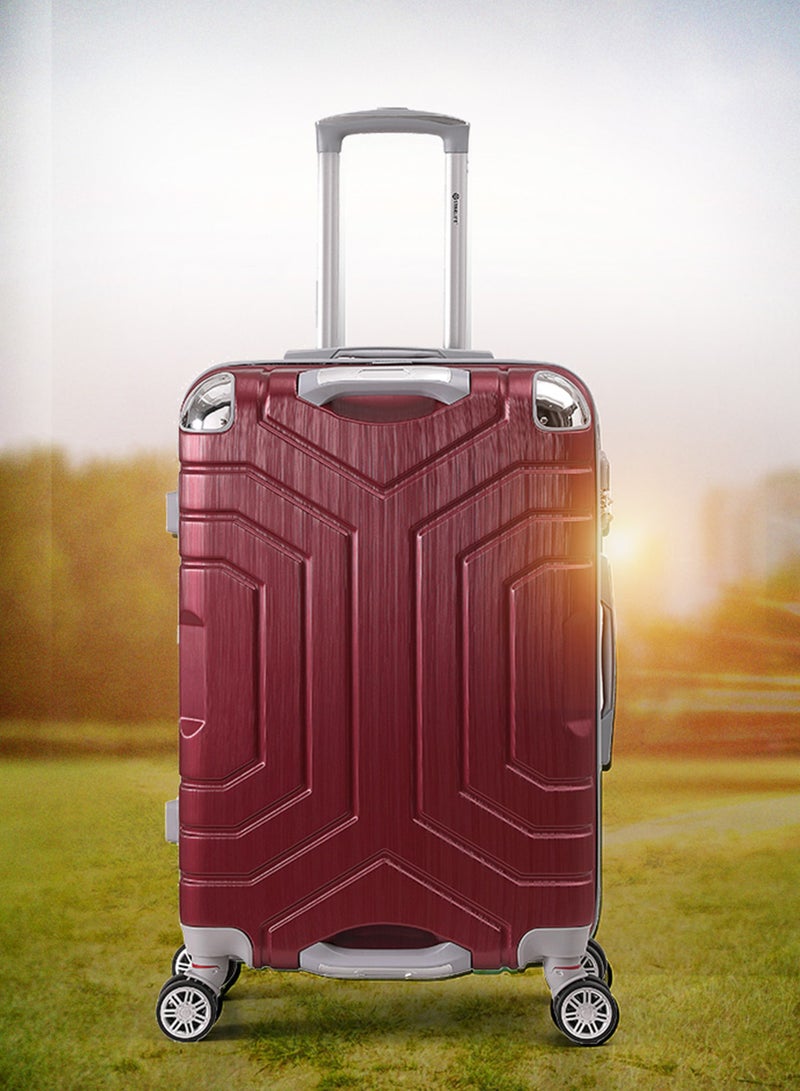 STARLIFE 3 Piece ABS Hard side Trolley Luggage Set Spinner Wheels with Number Lock 20/24/30 Inch - Image 2