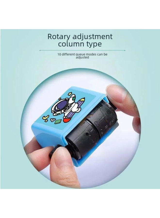 Autonomy New Primary School Students Add, Subtract, Multiply And Divide Exercises Rolling Seal Primary School Children's Mathematics Oral Calculation Problem Artifact Printing - Image 3