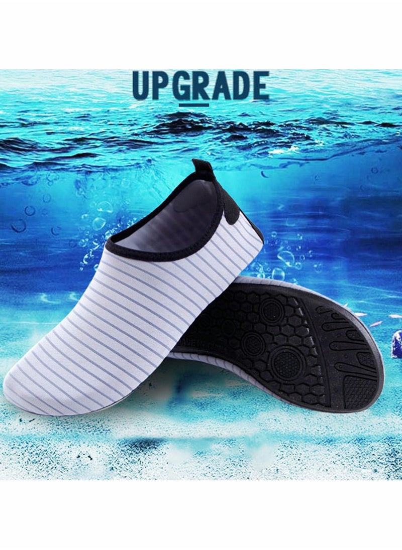 Water Shoes Women's Men's Outdoor Beach Swimming Aqua Socks Quick-Dry Barefoot Shoes Surfing Yoga Pool Exercise.