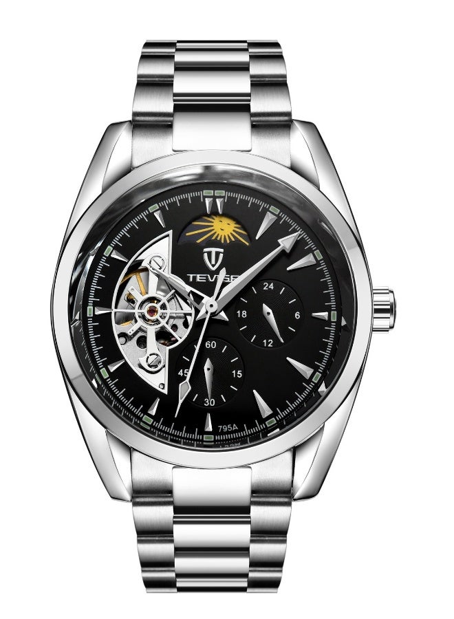 Tevise Men's Watch Automatic Mechanical Luminous Waterproof