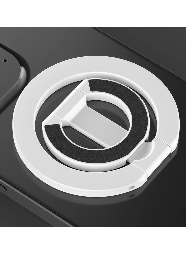 AROAQ For MagSafe Double Sided Magnetic Phone Ring Holder Portable Folding Cellphones Stand Phone Accessories Support Bracket Grip Tok - Image 1