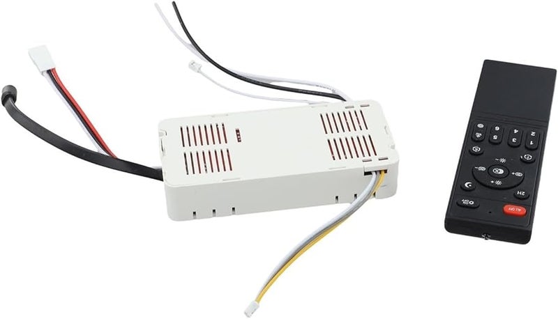 Ceiling Fan Light Remote Control 6 Speed Stepless Dimming With Receiver For Bedroom - Image 5