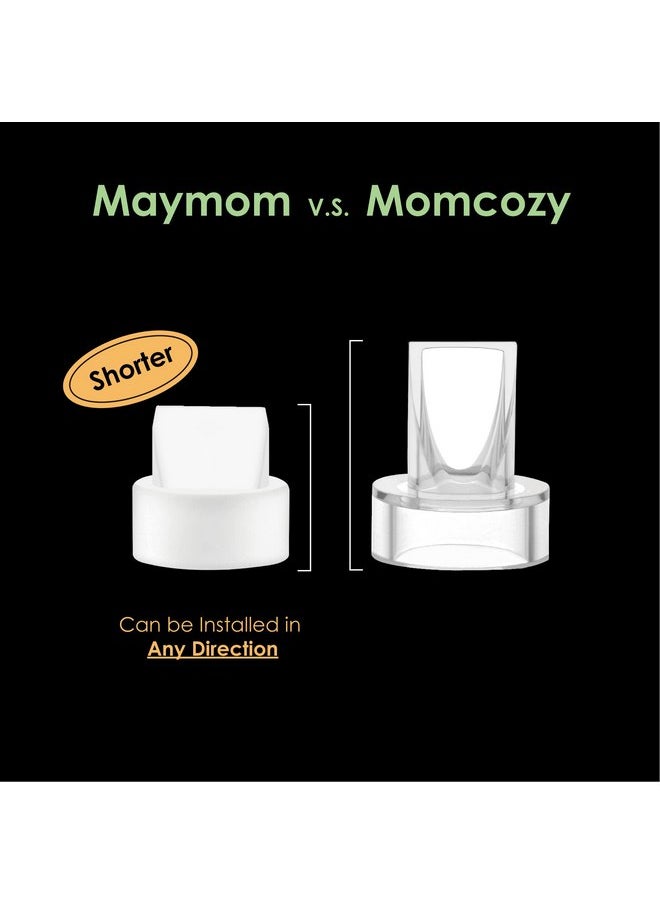 Maymom Maymom Duckbill Valve & Silicone Diaphragm Compatible with Momcozy S9/S10/S12, FEISIKE Cup 2011 Version, TSRETE Wearable Breast Pump; Replacement Pump Parts for Wearable Pumps, 2pc  - Image 3