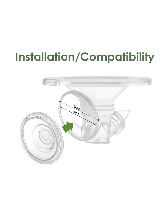 Maymom Maymom Duckbill Valve & Silicone Diaphragm Compatible with Momcozy S9/S10/S12, FEISIKE Cup 2011 Version, TSRETE Wearable Breast Pump; Replacement Pump Parts for Wearable Pumps, 2pc  - Image 5