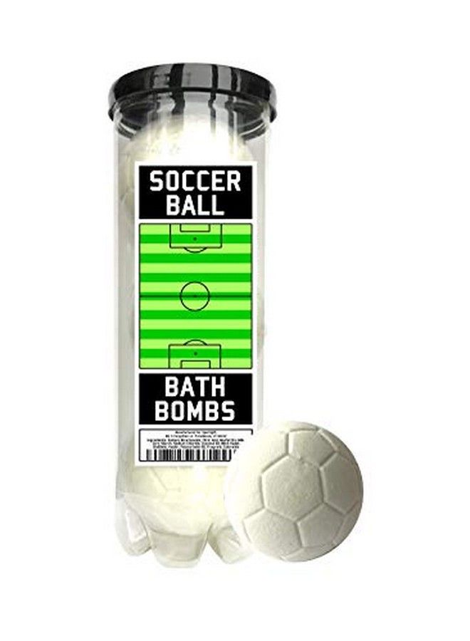 Sportigift Soccer Ball Bath Bombs 3 Pack Soccer Gifts Luxury Scented Bath Bomb Fizzies Great Gift For Soccer Players Teammates Opponents Soccer Clubs And Leagues Birthdays Men Boys Women Girls - Image 1