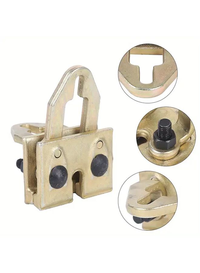 5 Ton Self Tightening Car Body Repair Pull Clamp Dual Way Tightening Grips Steel Frame Restoration Heavy Duty Auto Body Tool - Image 1