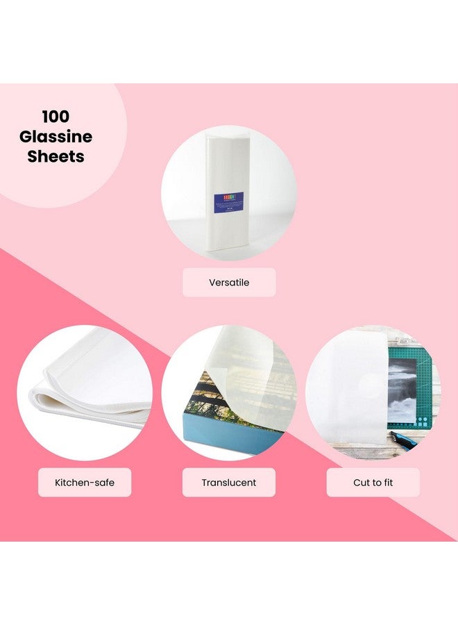 Bright Creations 100 Pack 16 X 20Inch Glassine Paper Sheets Pastelmat Achival For Protecting Artwork Photographs Documents And Diy Crafts - Image 3