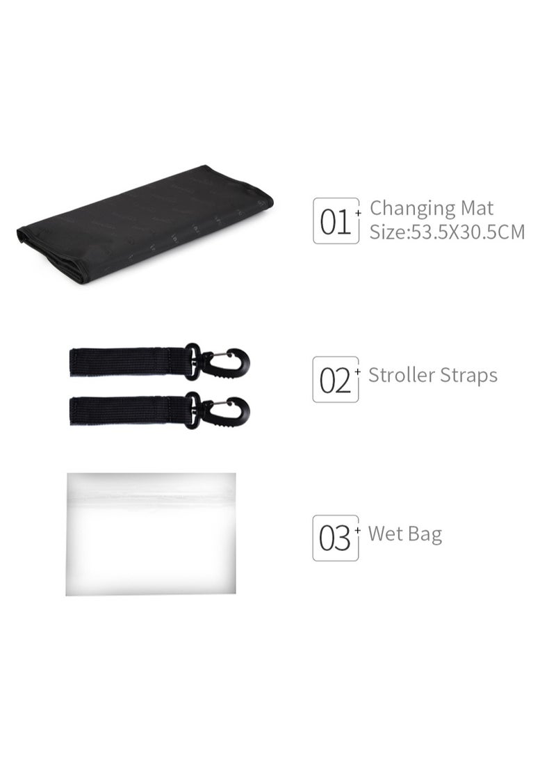 insular Waterproof Diaper Backpack  - Image 2