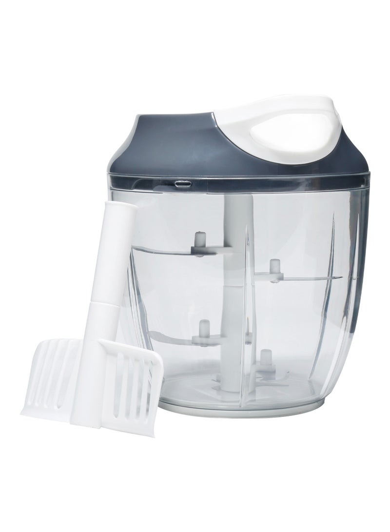 Homeway 950ML Manual Food Chopper with Egg Breaker – Efficient, Multipurpose Kitchen Tool for Quick Chopping - Image 3