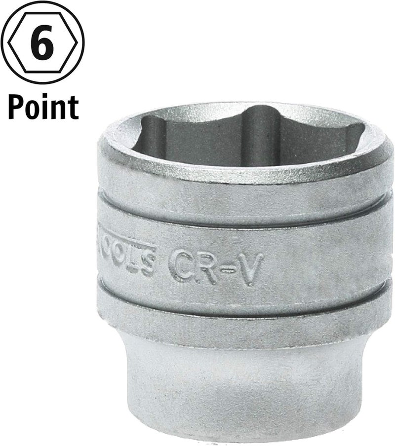 TENGTOOLS Teng Tools M380512C Regular Socket 12mm 3/8 Square Drive - Image 2