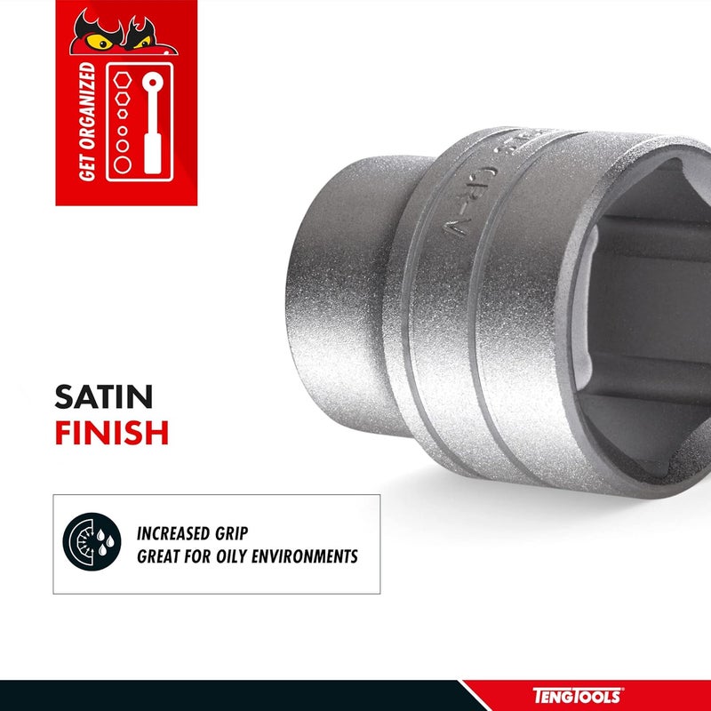 TENGTOOLS Teng Tools M380512C Regular Socket 12mm 3/8 Square Drive - Image 4