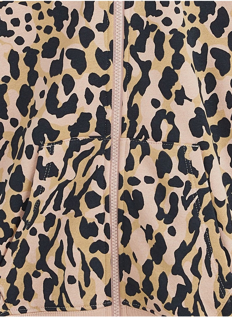PUMA - Kids Alpha All Over Printed Full Zip Hoodie - Image 1