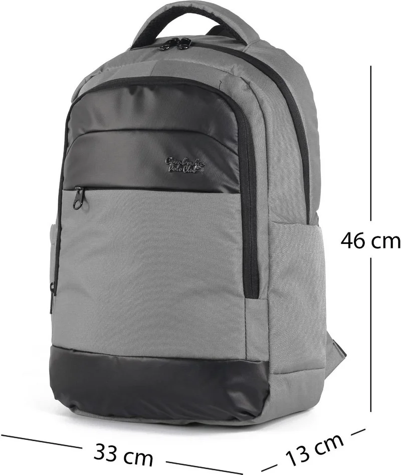 Cambridge Polo Club Backpack PLCAN2099-GRAY