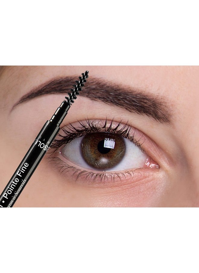 Absolute New York Absolute New York Super Slim Eye Brow Pencil (01_Smoke)  - Image 5
